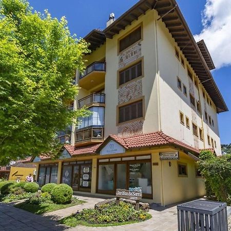 Rosa Edificio Jardim Da Serra Gramado Exterior photo